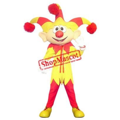 Jingle Jester Mascot Costume