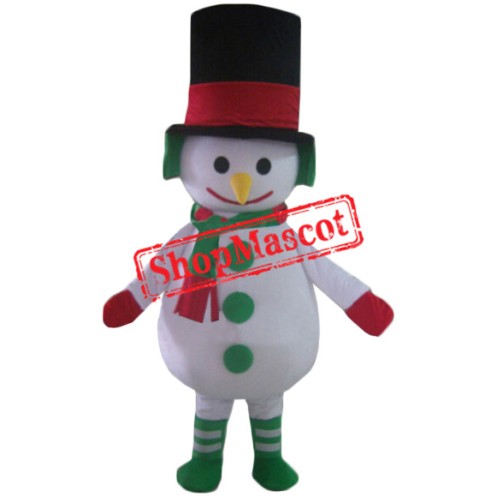 Affordable Lightweight Christmas Snowman Mascot Costume