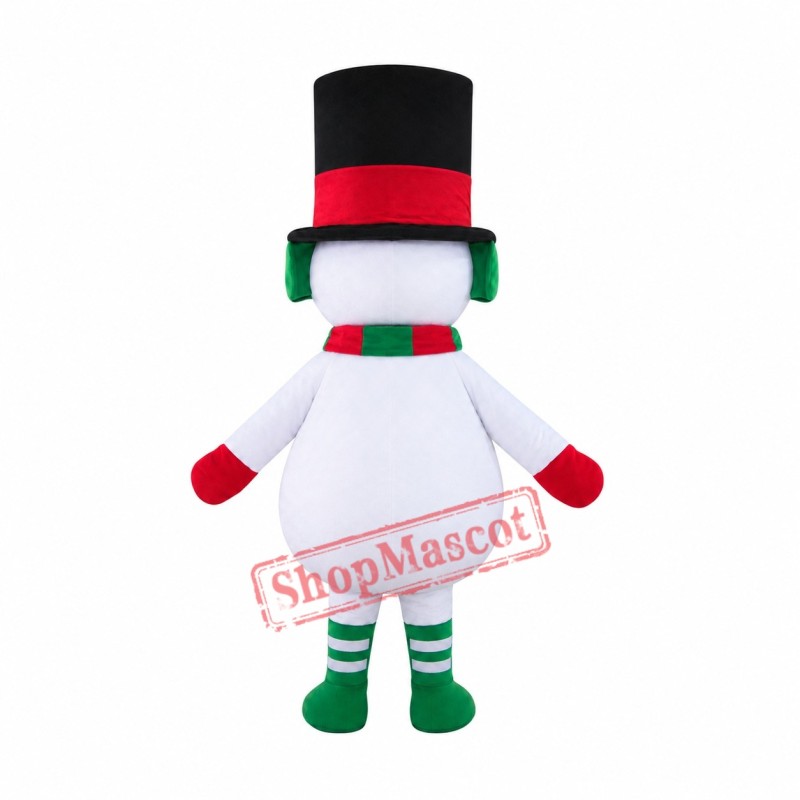 Affordable Lightweight Christmas Snowman Mascot Costume Affordable Lightweight Christmas Snowman Mascot Costume