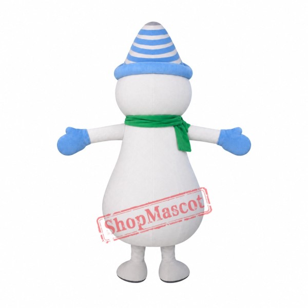 Affordable New Snowman Mascot Costume Affordable New Snowman Mascot Costume