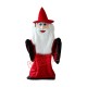 Red Coat Wizard Mascot Costume Red Coat Wizard Mascot Costume