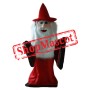 Red Coat Wizard Mascot Costume