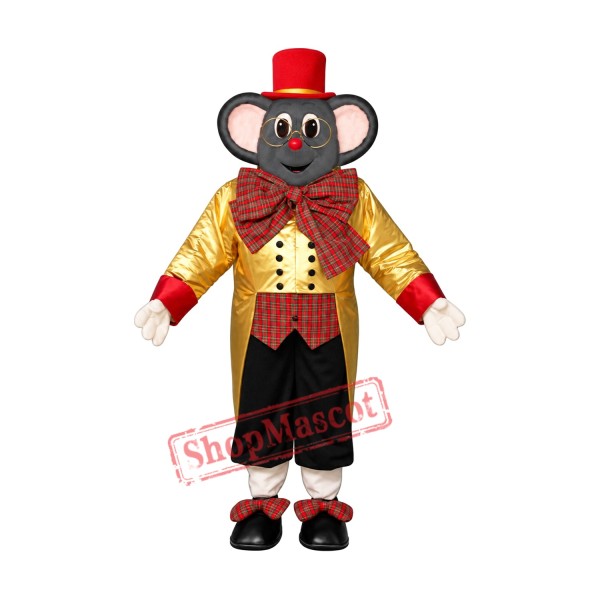 Superb Christmas Mouse Mascot Costume Superb Christmas Mouse Mascot Costume