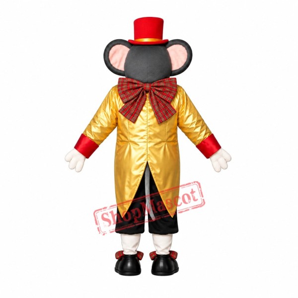 Superb Christmas Mouse Mascot Costume Superb Christmas Mouse Mascot Costume