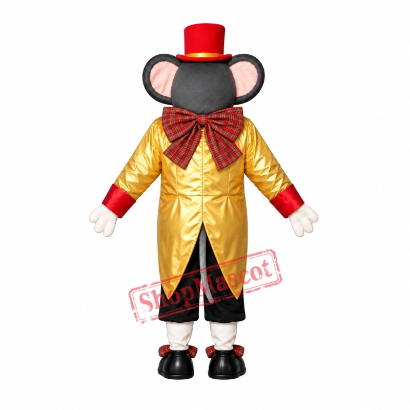 Superb Christmas Mouse Mascot Costume Superb Christmas Mouse Mascot Costume