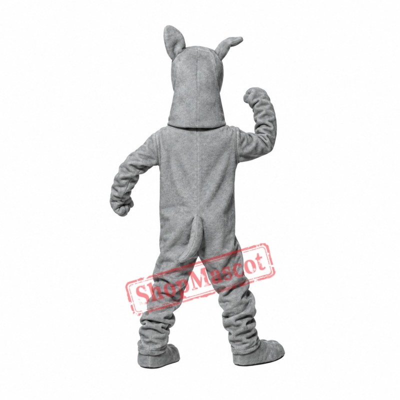 Smart Greyhound Mascot Costume Smart Greyhound Mascot Costume