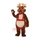 Superb Christmas Reindeer Mascot Costume