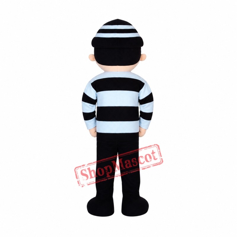 Thieves Boy Mascot Costume Thieves Boy Mascot Costume