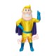 Super Man Hero Mascot Costume Super Man Hero Mascot Costume