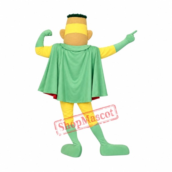 Funny Superman Mascot Costume