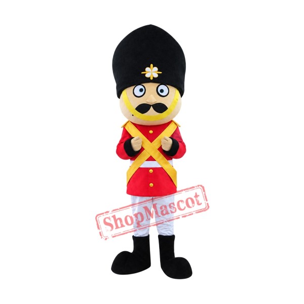 Superb Soldier Mascot Costume