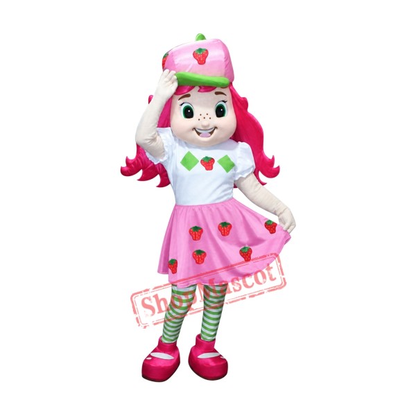 Strawberry Shortcake Mascot Costume