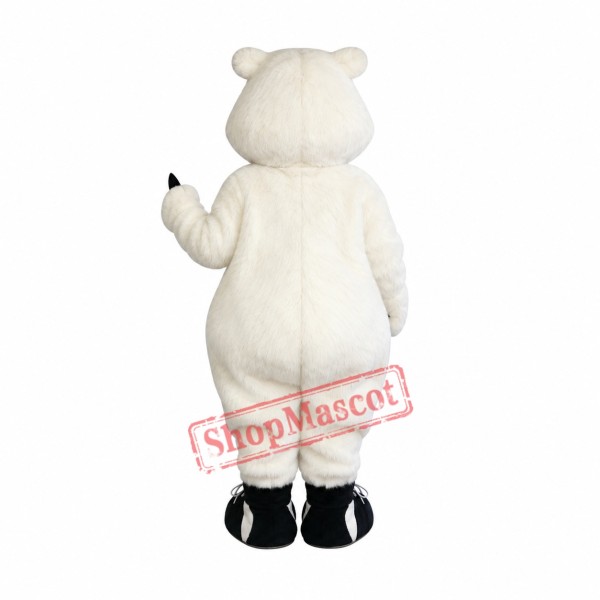 Superb Cute Polar Bear Mascot Costume Superb Cute Polar Bear Mascot Costume