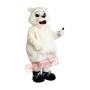 Superb Cute Polar Bear Mascot Costume