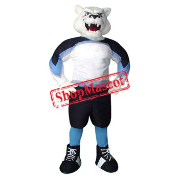 Superb Fierce Polar Bear Mascot Costume