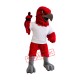 Superb Fierce Red Eagle Mascot Costume Superb Fierce Red Eagle Mascot Costume