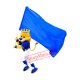 Sport Lion King Mascot Costume Sport Lion King Mascot Costume