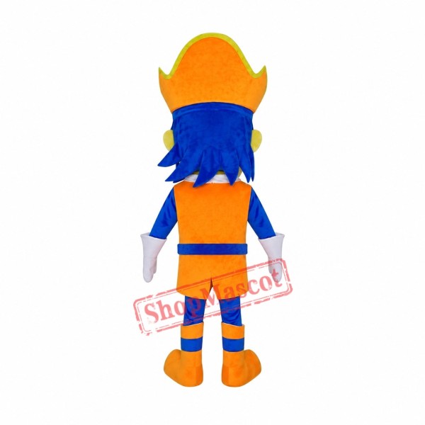 Affordable Pirate Boy Mascot Costume Affordable Pirate Boy Mascot Costume