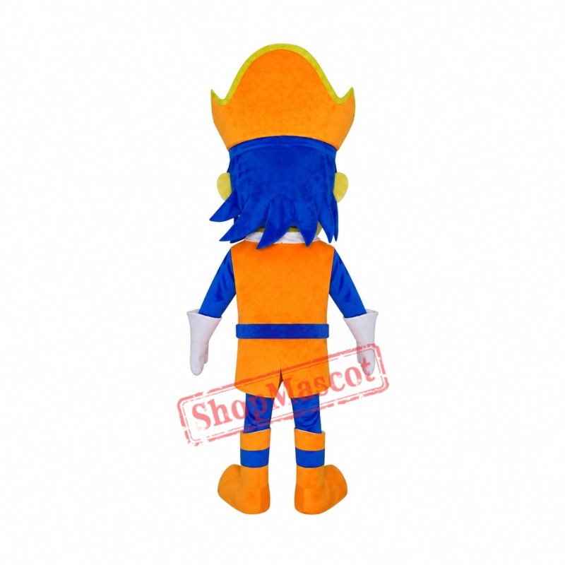 Affordable Pirate Boy Mascot Costume Affordable Pirate Boy Mascot Costume