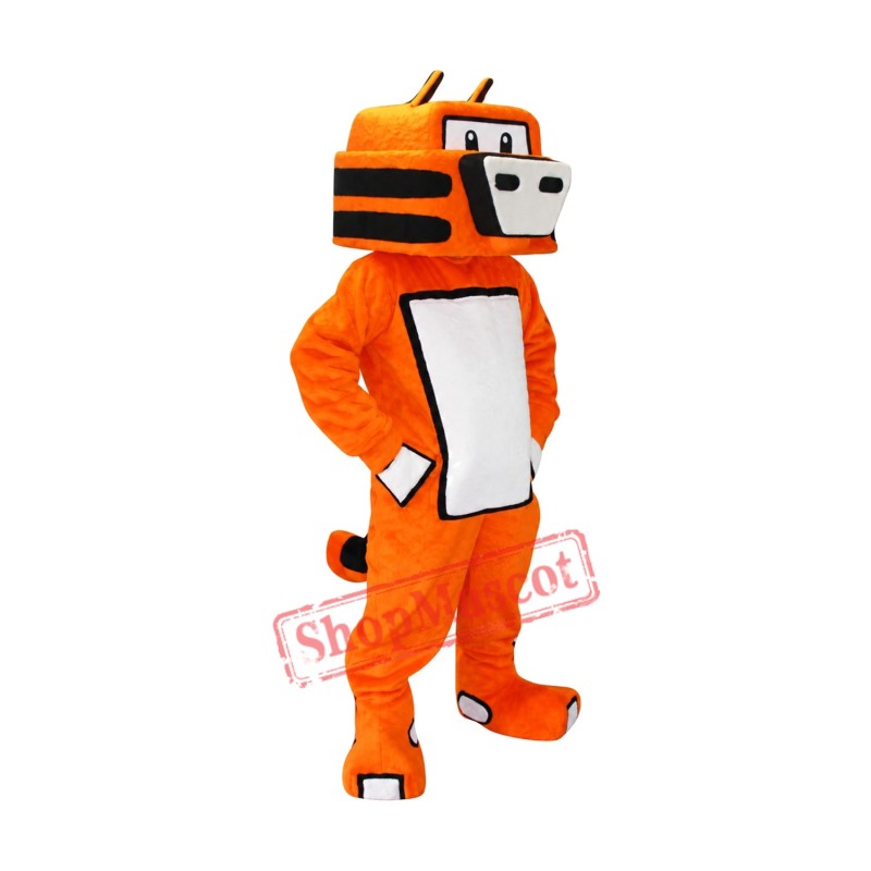 Robot Tiger Mascot Costume Robot Tiger Mascot Costume