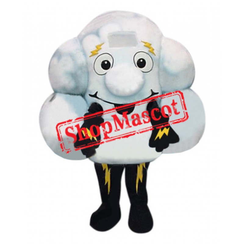 Lightning Cloud Mascot Costume