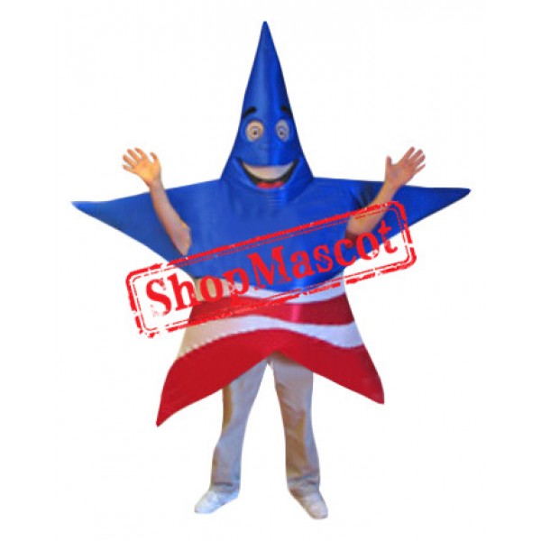 Patriot Star Mascot Costume