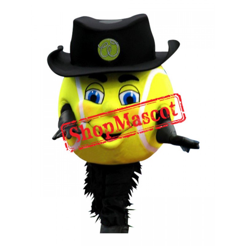 Superb Sport Tennis Ball Mascot Costume