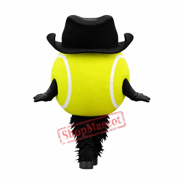 Superb Sport Tennis Ball Mascot Costume Superb Sport Tennis Ball Mascot Costume
