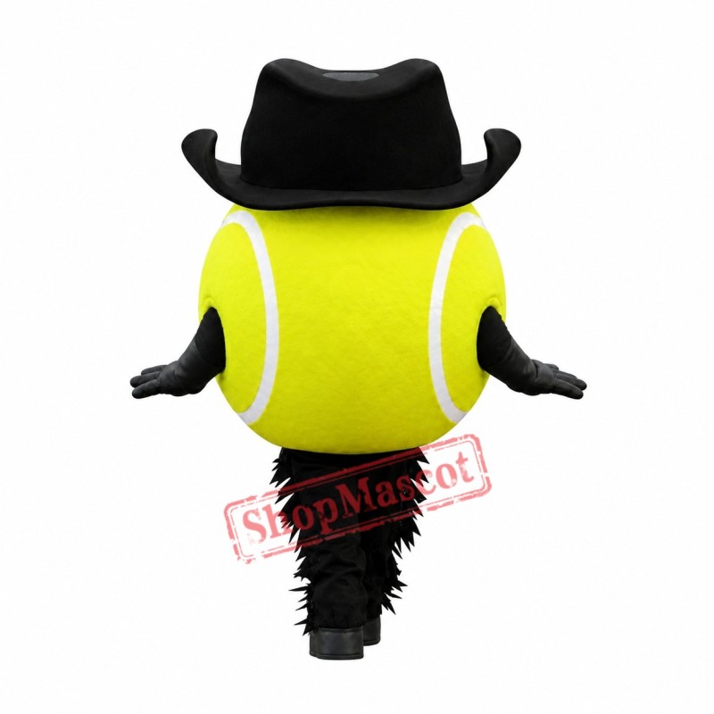 Superb Sport Tennis Ball Mascot Costume Superb Sport Tennis Ball Mascot Costume
