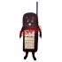 Black Cell Phone Mascot Costume