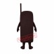 Black Cell Phone Mascot Costume Black Cell Phone Mascot Costume