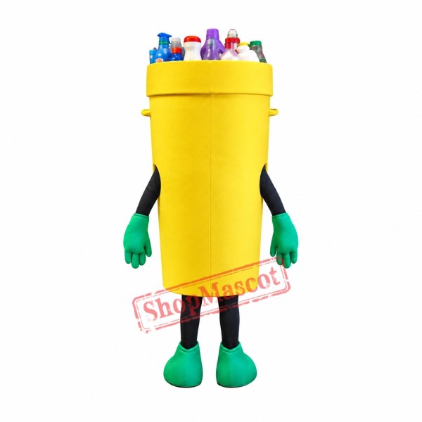 Recycle Can Mascot Costume Recycle Can Mascot Costume