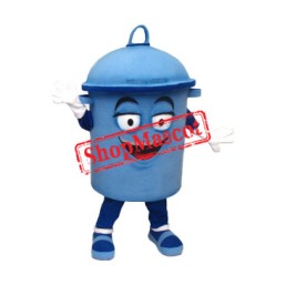 Blue Bin Mascot Costume