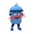Blue Bin Mascot Costume