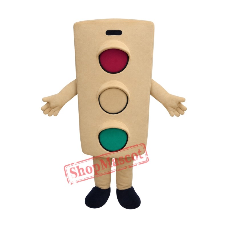 Superb Traffic Light Mascot Costume