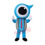 Affordable Blue Eyeball Mascot Costume
