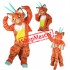 Superb Orange Dragon Mascot Costume