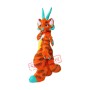 Orange Dragon Realistic Mascot Costume