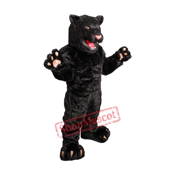 Superb Power Black Panther Mascot Costume