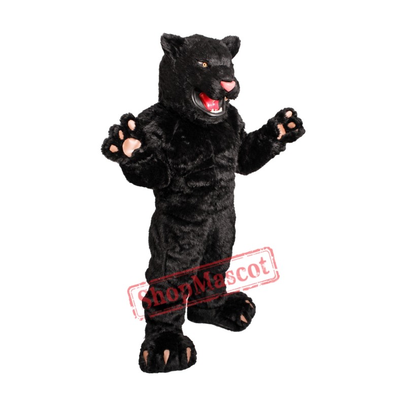Superb Power Black Panther Mascot Costume