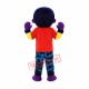 Purple Orangutan Mascot Costume Purple Orangutan Mascot Costume