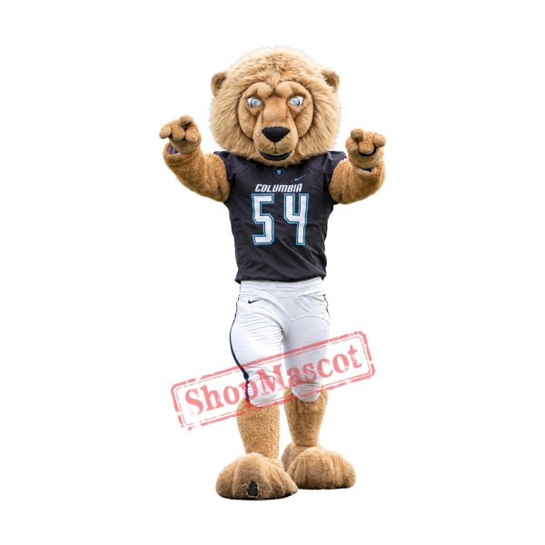 Power University Lion Mascot Costume Power University Lion Mascot Costume
