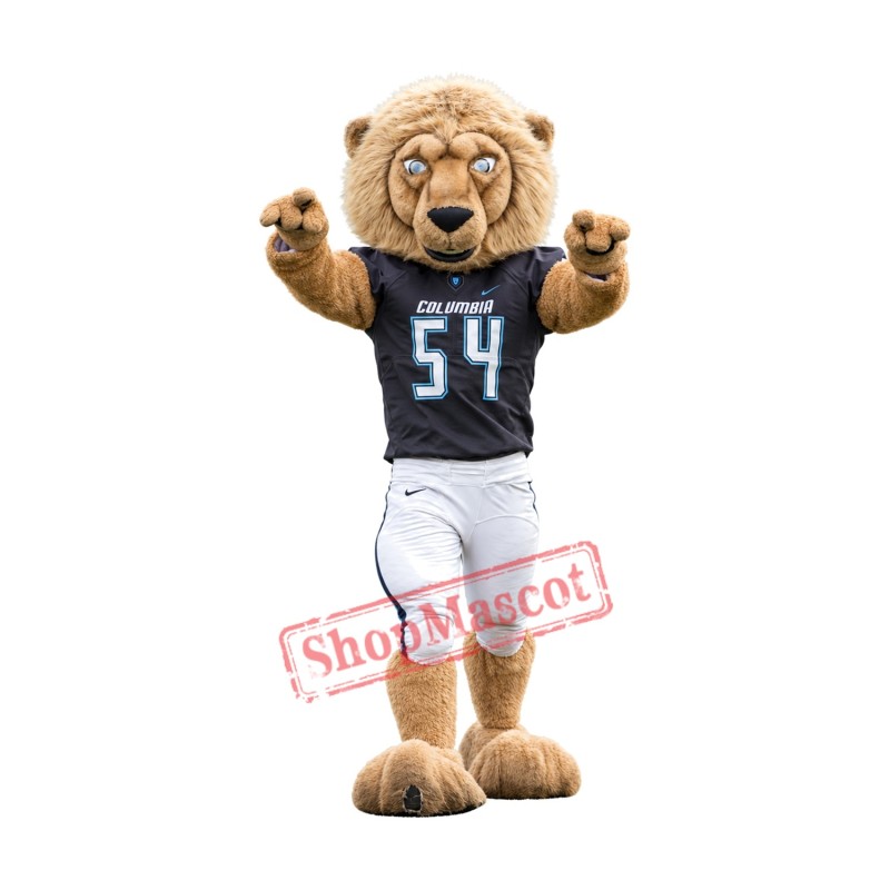 Power University Lion Mascot Costume Power University Lion Mascot Costume