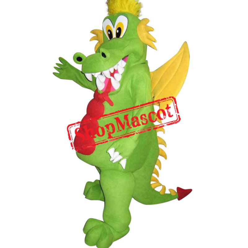 Superb Happy Dragon Mascot Costume