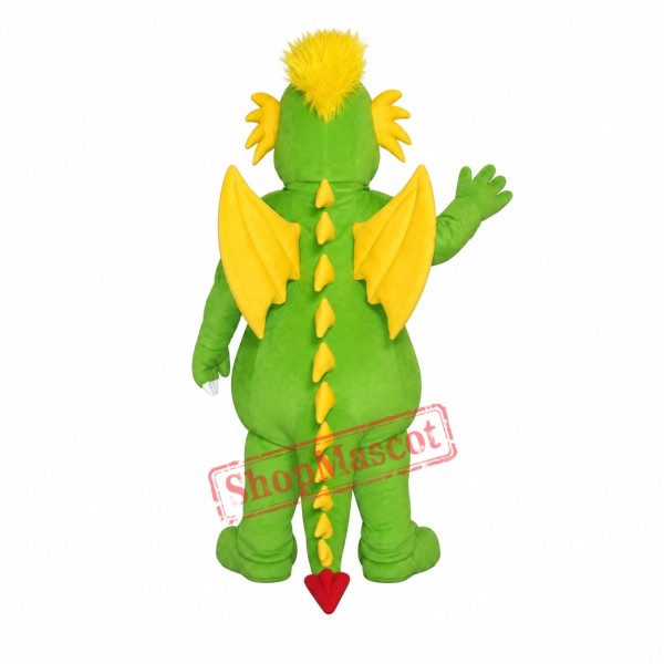 Superb Happy Dragon Mascot Costume Superb Happy Dragon Mascot Costume