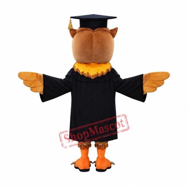 Superb Adult Owl Mascot Costume Superb Adult Owl Mascot Costume