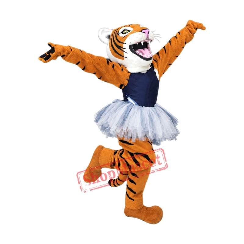 Beautiful Tiger Mascot Costume Beautiful Tiger Mascot Costume