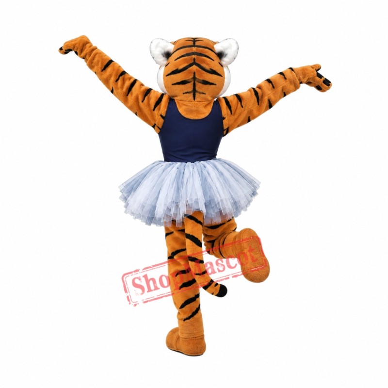 Beautiful Tiger Mascot Costume Beautiful Tiger Mascot Costume