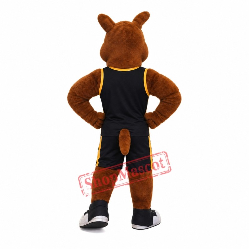 Fierce Sport Dog Mascot Costume Fierce Sport Dog Mascot Costume