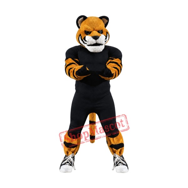 Power Sport Tiger Mascot Costume